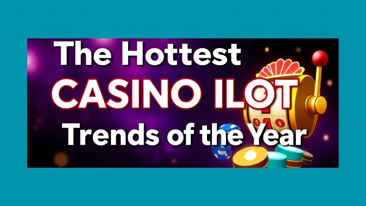 The Hottest Casino Slot Trends of the Year