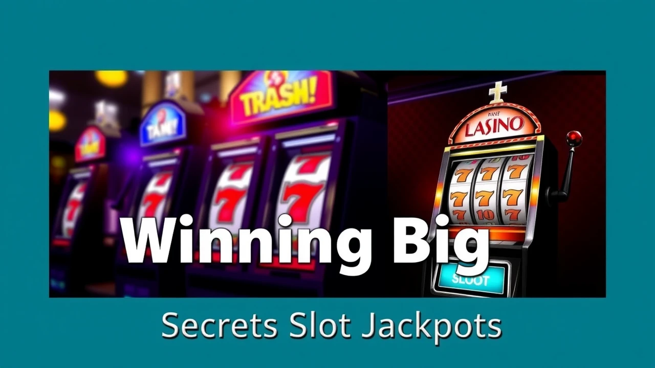 Winning Big: Secrets of Casino Slot Jackpots